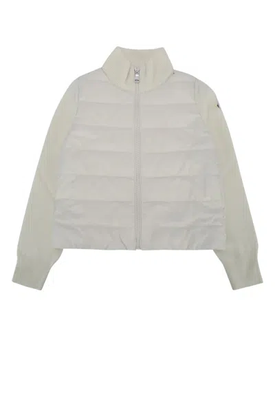 Moncler Kids'  Baby Cardigan In Gray