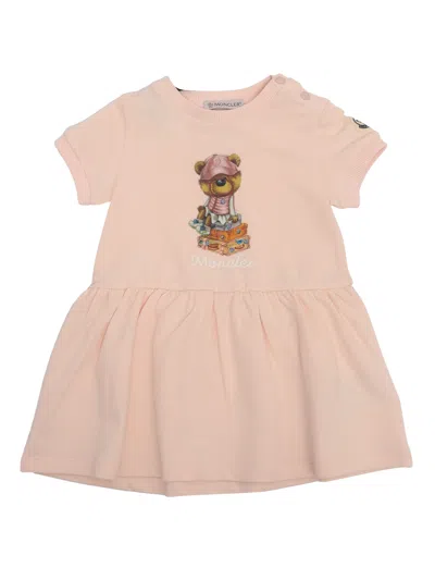 Moncler Baby Kids' Dress In Pink