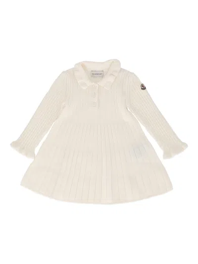 Moncler Baby Kids' Dress In White