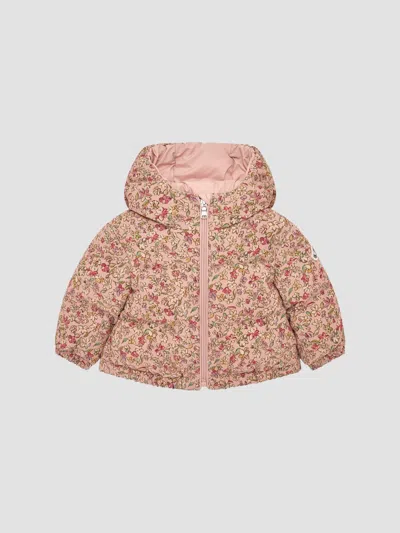 Moncler Kids' Baby Girl's & Little Girl's Francesca Puffer Jacket In Corduroy In Brown