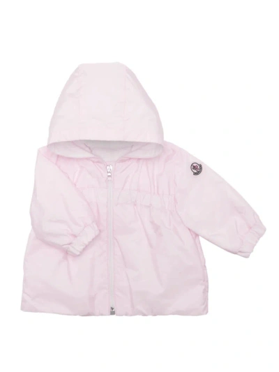 Moncler Baby Girl's & Little Girl's Nylon Zip-up Jacket In Rose Pink