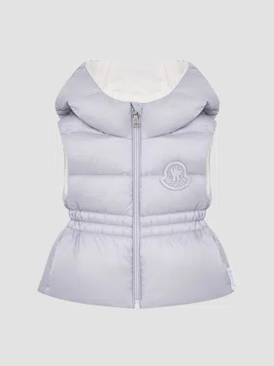 Moncler Baby Girl's And Little Girl's Una Puffer Vest In Blue