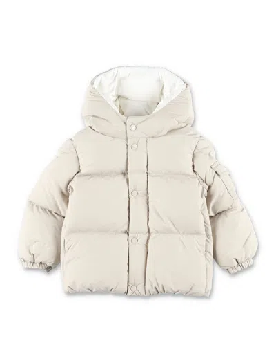 Moncler Baby Jareth Quilted Down Jacket For Mini Boys In Neutral