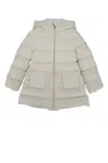 Moncler Baby Molan Long Park In Neutral