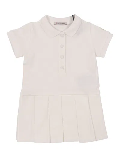 Moncler Baby Kids'  Natural Dress In Brown