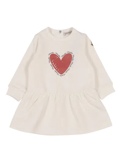 Moncler Baby Kids'  Natural Dress In Neutral