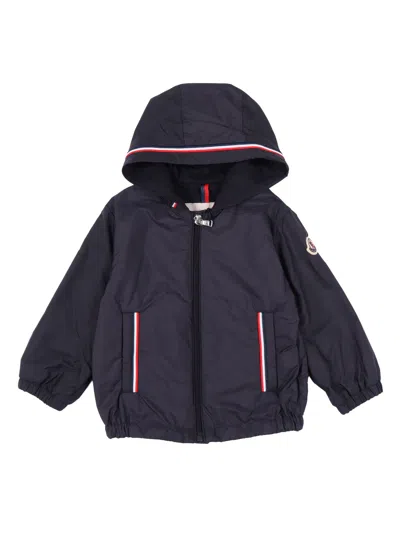 Moncler Baby Kids'  Navy Granduc Jacket In Black
