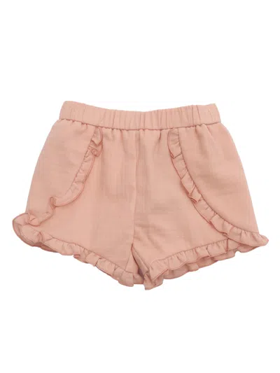 Moncler Baby Shorts In Neutral