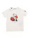 Moncler Baby Ss T-shirt In Beige