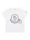 Moncler Baby Ss T-shirt In Beige