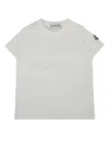 Moncler Baby Ss T-shirt In Gray