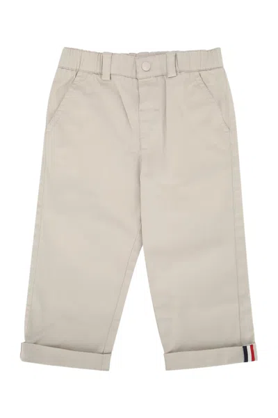Moncler Kids'  Baby Trousers In Neutral