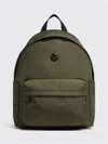 Moncler Pierrick Backpack Front Pocket Adjustable Straps Handle In Green