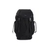 Moncler Canvas Tech Backpack With Front And Side Pockets In Black