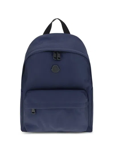 Moncler Backpacks In Blue