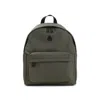 Moncler Pierrick Backpack Adjustable Straps Top Handle In Green