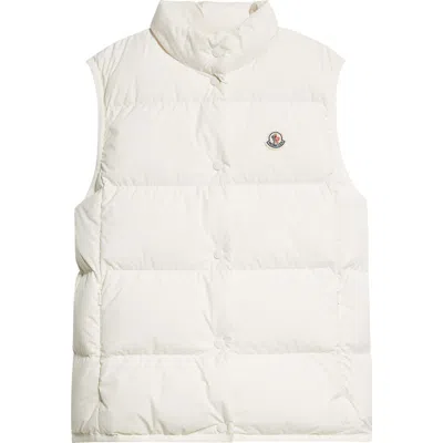 Moncler Badia Down Puffer Vest In White