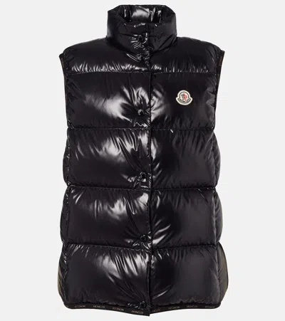 Moncler Badia Down Vest In Black