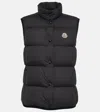 Moncler Badia Down Gilet, Women, Black, Size: 5 In Black