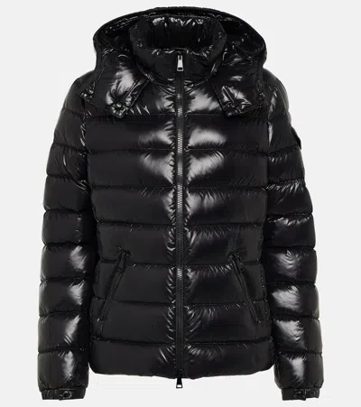 Moncler Dalles Hooded Quilted Padded Shell Down Jacket In Black