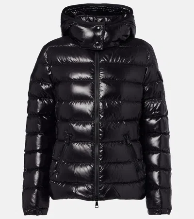 Moncler Hooded Padded Jacket Casual Style In Black