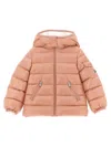 Moncler Bady Down Jacket In Gold