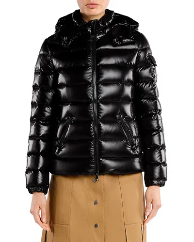 Moncler Bady Down Puffer Coat In Animal Print