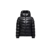 Moncler Doudoune À Capuche Et Bordure Tressée Glareins