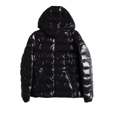 Pre-owned Moncler Bady Hooded Shiny Full Zip Jacket 'black'