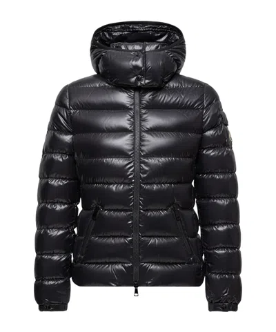 Moncler Bady Hooded Short Down Jacket In Black