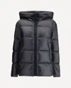 Moncler Bady Hooded Short Down Jacket In Black