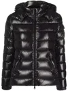 Moncler Bady Hooded Short Down Jacket Clothing In Black