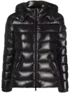 Moncler Bady Hooded Short Down Jacket Clothing In Black