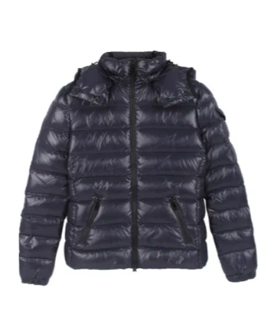 Moncler Bady Short Down Jacket In Blue