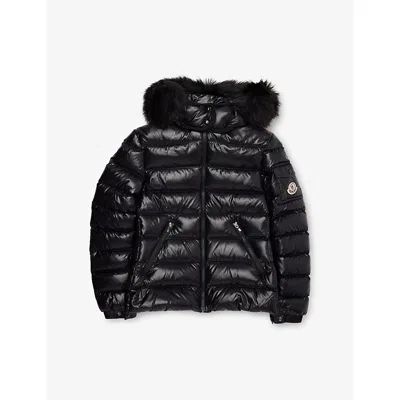 Moncler Kids' Badyf Hooded Down-padded Jacket 4-14 Years Black