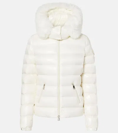 Moncler White Badyf Down Jacket