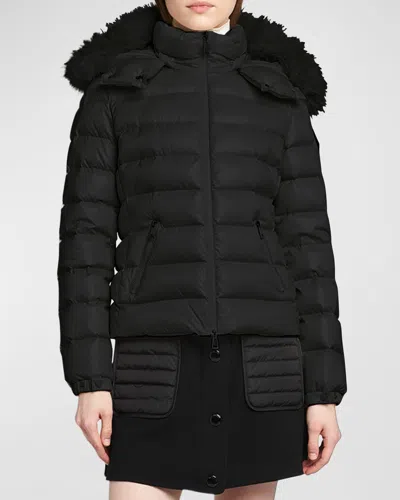 Moncler Badyf Short Puffer Jacket In Black