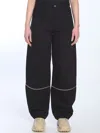 Moncler Baggy Pants In Black