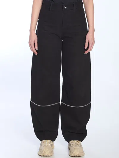 Moncler Baggy Pants In Black