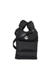 Moncler Legere Small Quilted Shell Cross-body Bag In Black