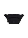 Moncler Black Durance Water-repellent Belt Bag In Black