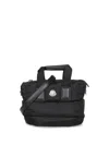 Moncler Mini Caradoc Tote Bag In Black