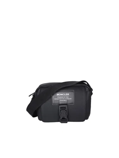 Moncler Shoulder Bag In Black