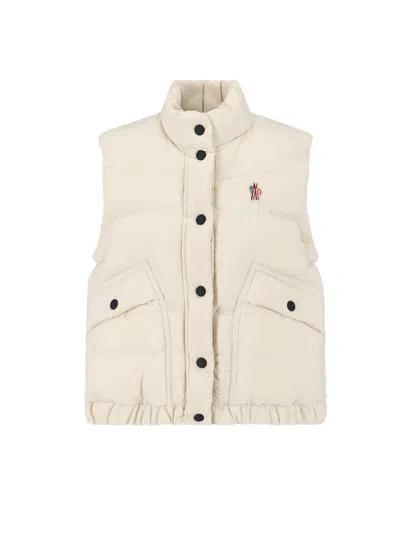 Moncler 'baise' Vest In White
