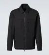 Moncler Balaitous Down Overshirt In Black