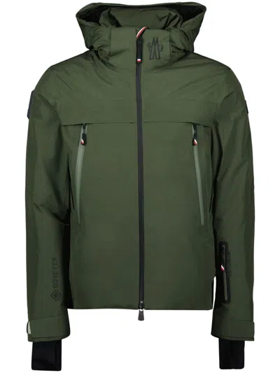 Moncler Balmhorn Hooded Jacket In Green