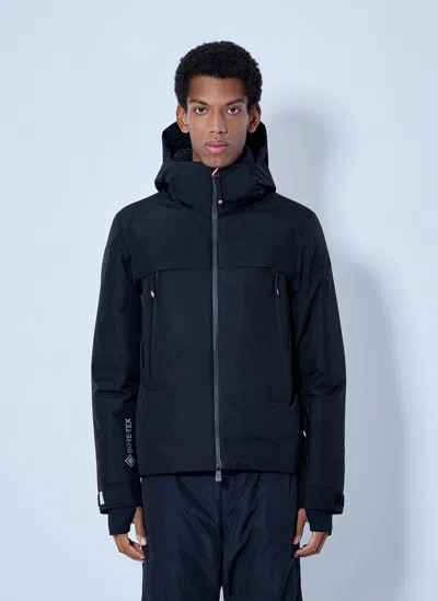 Moncler Balmhorn Hooded Gore-tex® Insulated Ski Jacket In Blue