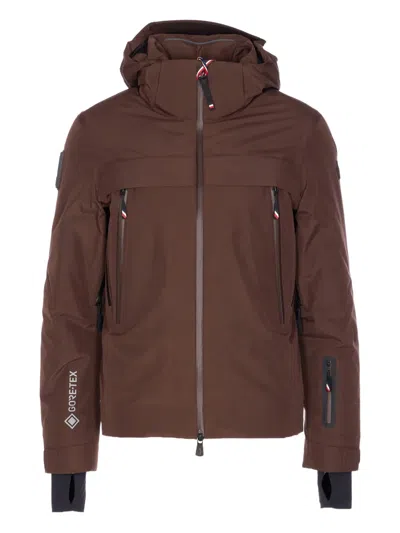 Moncler Balmhorn Jacket In Brown