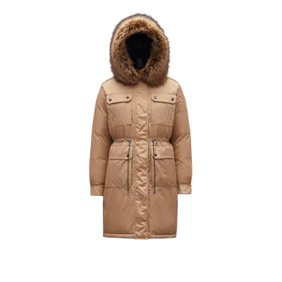 Moncler Parka Ban In Beige