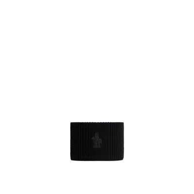 Moncler Wool Headband In Black